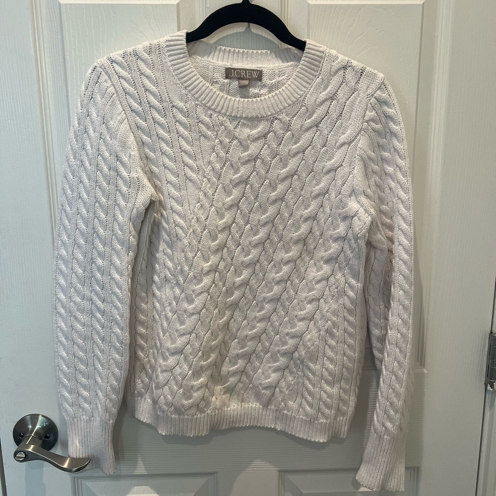 J Crew Cable Knit Sweater - Picture 1 of 4